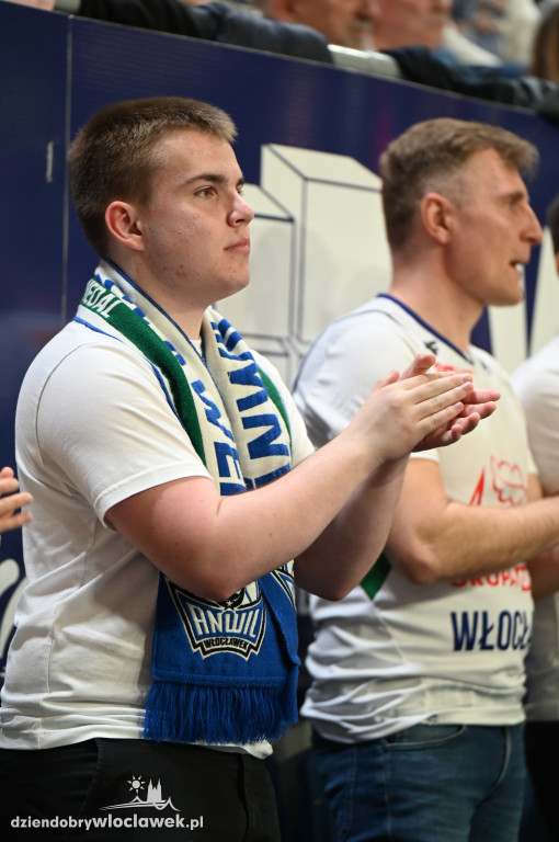 Kibice na meczu Anwil vs. Polski Cukier Toruń