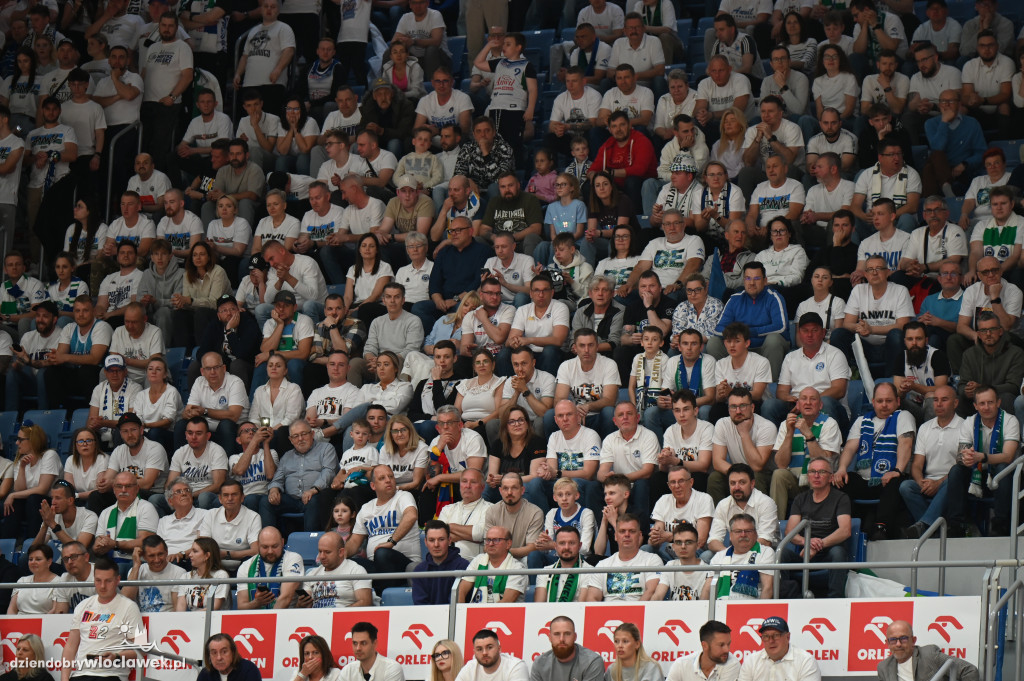 Kibice na meczu Anwil vs. Polski Cukier Toruń