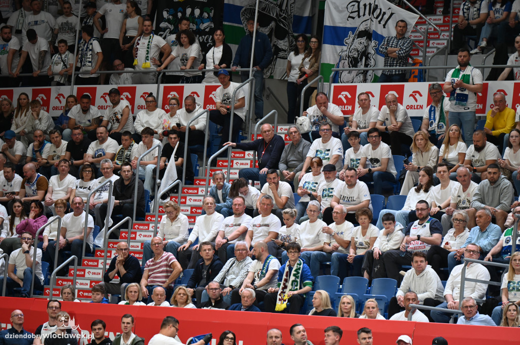Kibice na meczu Anwil vs. Polski Cukier Toruń