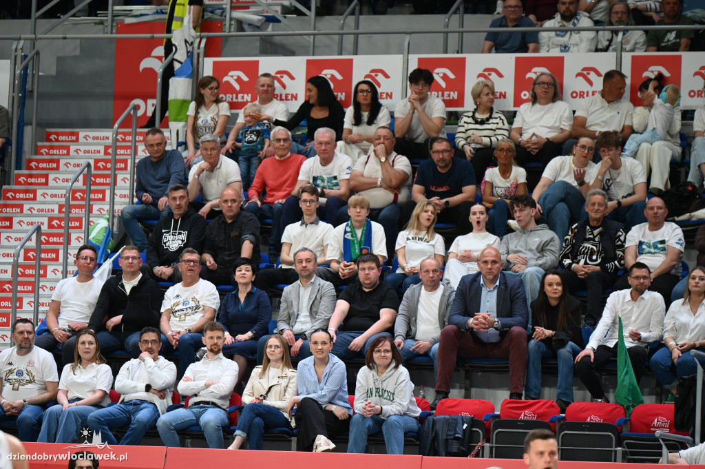 Kibice na meczu Anwil vs. Polski Cukier Toruń