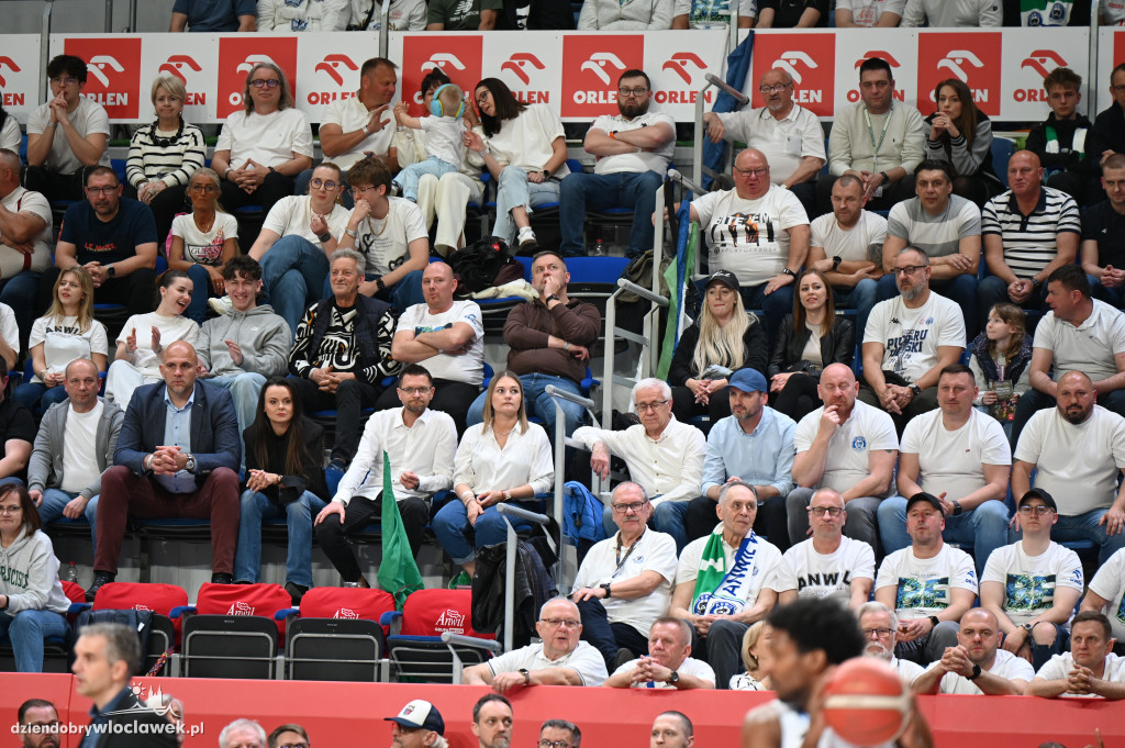 Kibice na meczu Anwil vs. Polski Cukier Toruń