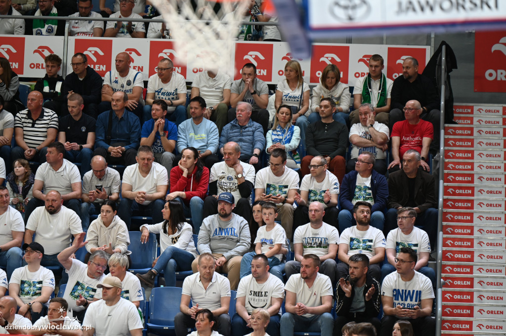 Kibice na meczu Anwil vs. Polski Cukier Toruń