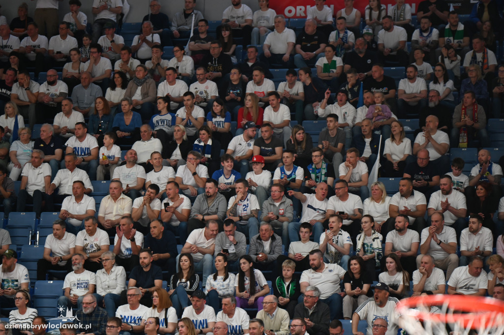 Kibice na meczu Anwil vs. Polski Cukier Toruń