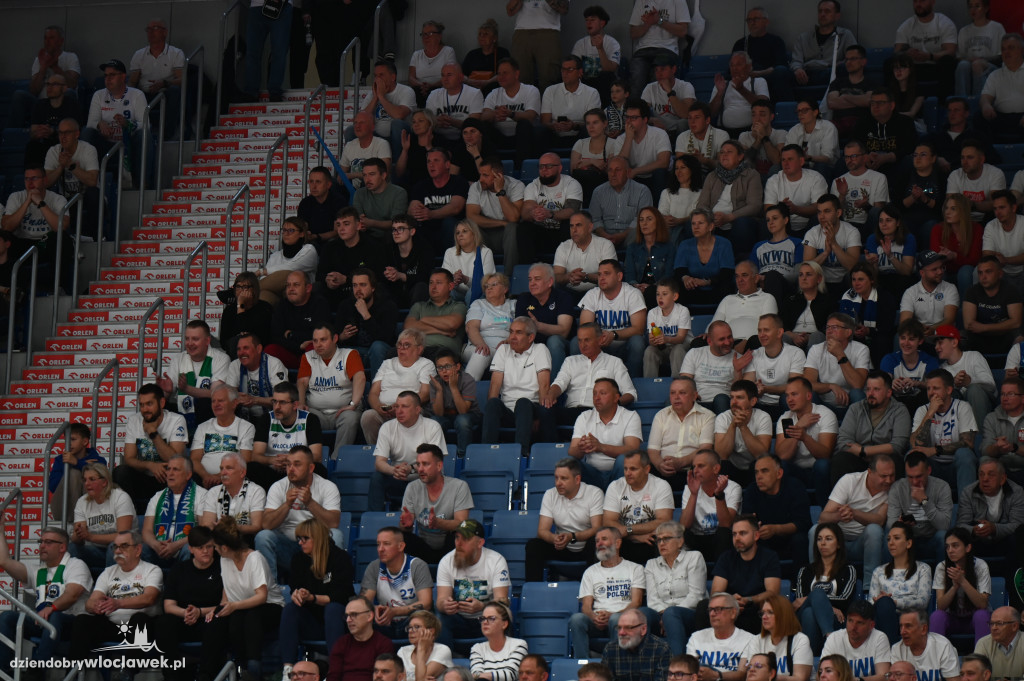 Kibice na meczu Anwil vs. Polski Cukier Toruń