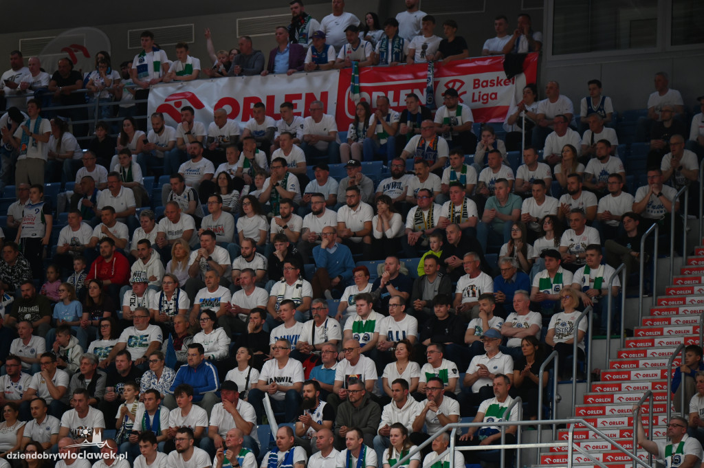Kibice na meczu Anwil vs. Polski Cukier Toruń