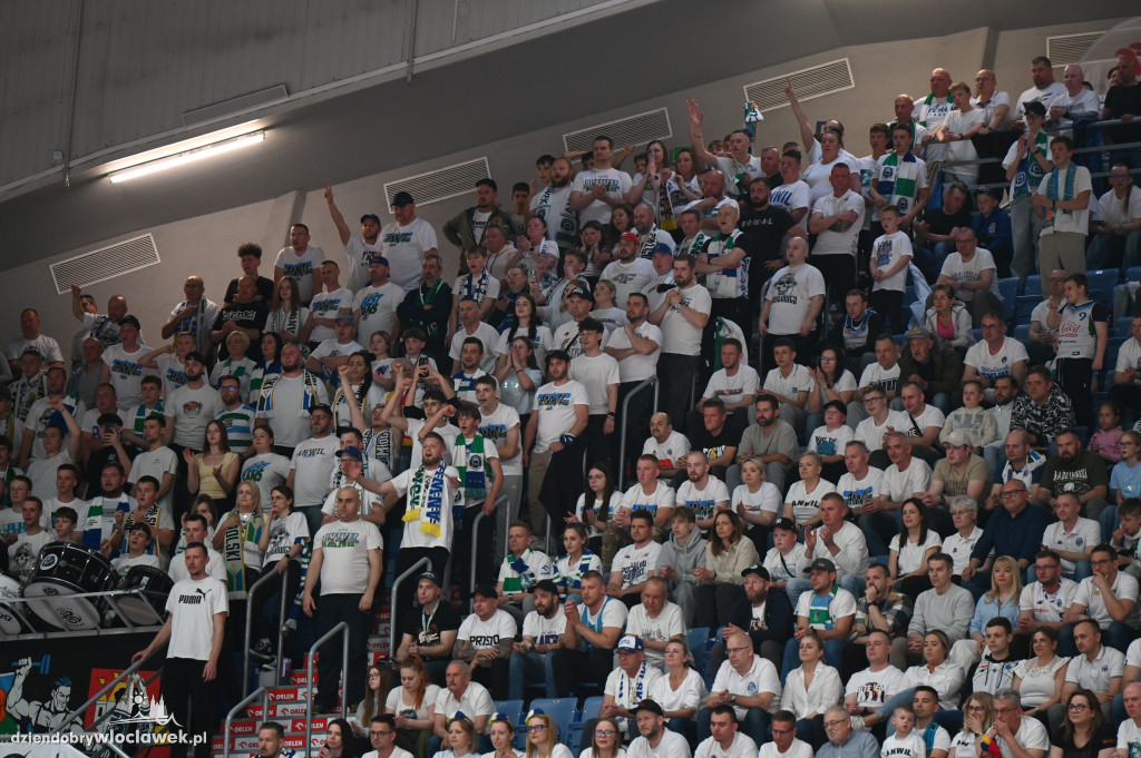 Kibice na meczu Anwil vs. Polski Cukier Toruń