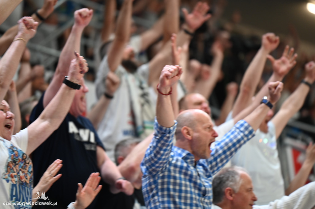 Kibice na meczu Anwil vs. Polski Cukier Toruń