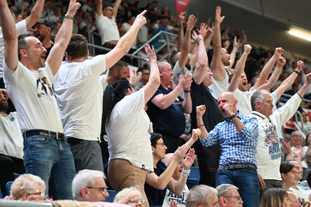 Kibice na meczu Anwil vs. Polski Cukier Toruń