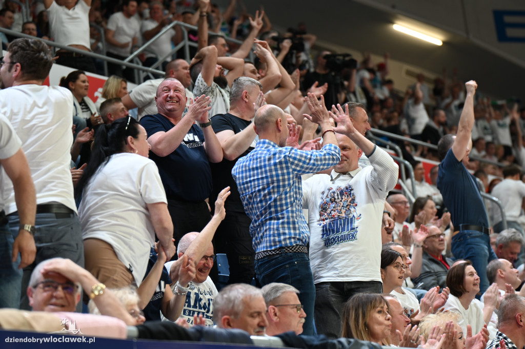 Kibice na meczu Anwil vs. Polski Cukier Toruń