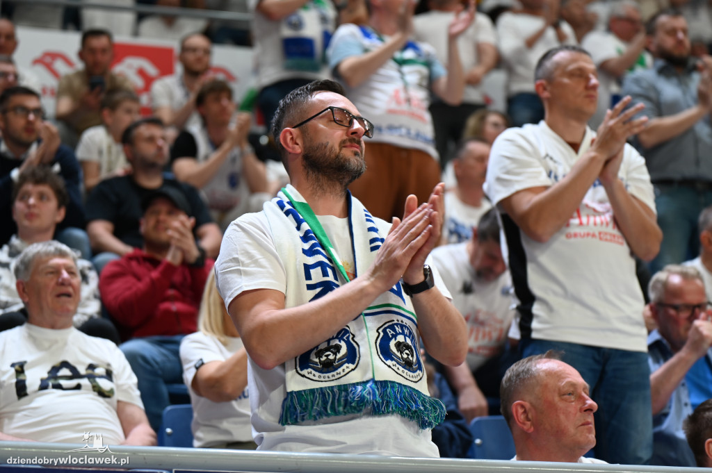 Kibice na meczu Anwil vs. Polski Cukier Toruń