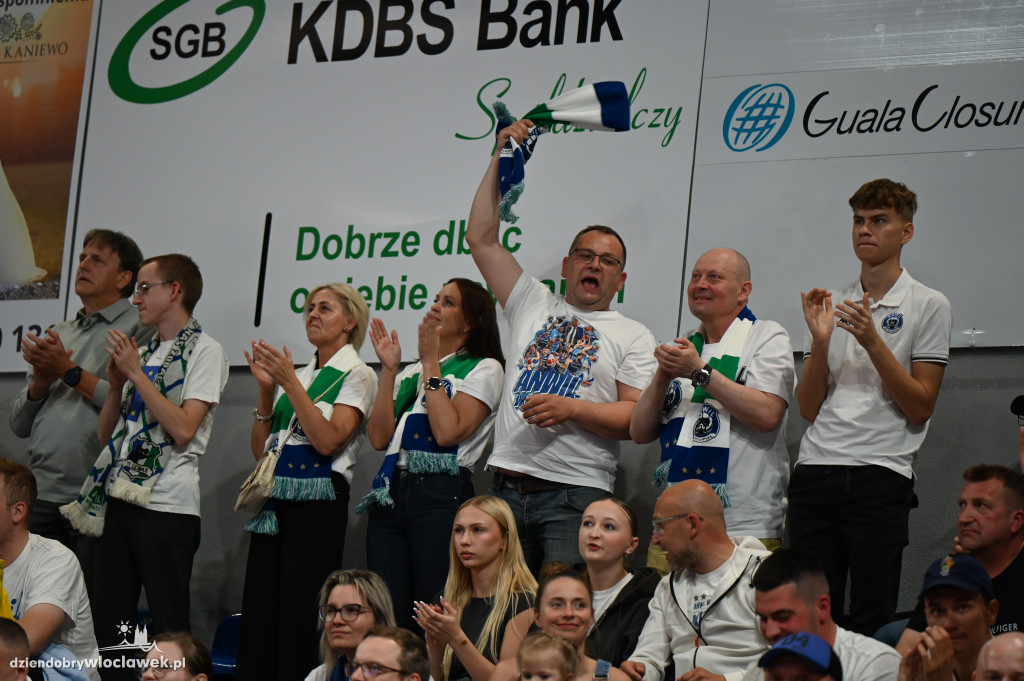 Kibice na meczu Anwil vs. Polski Cukier Toruń