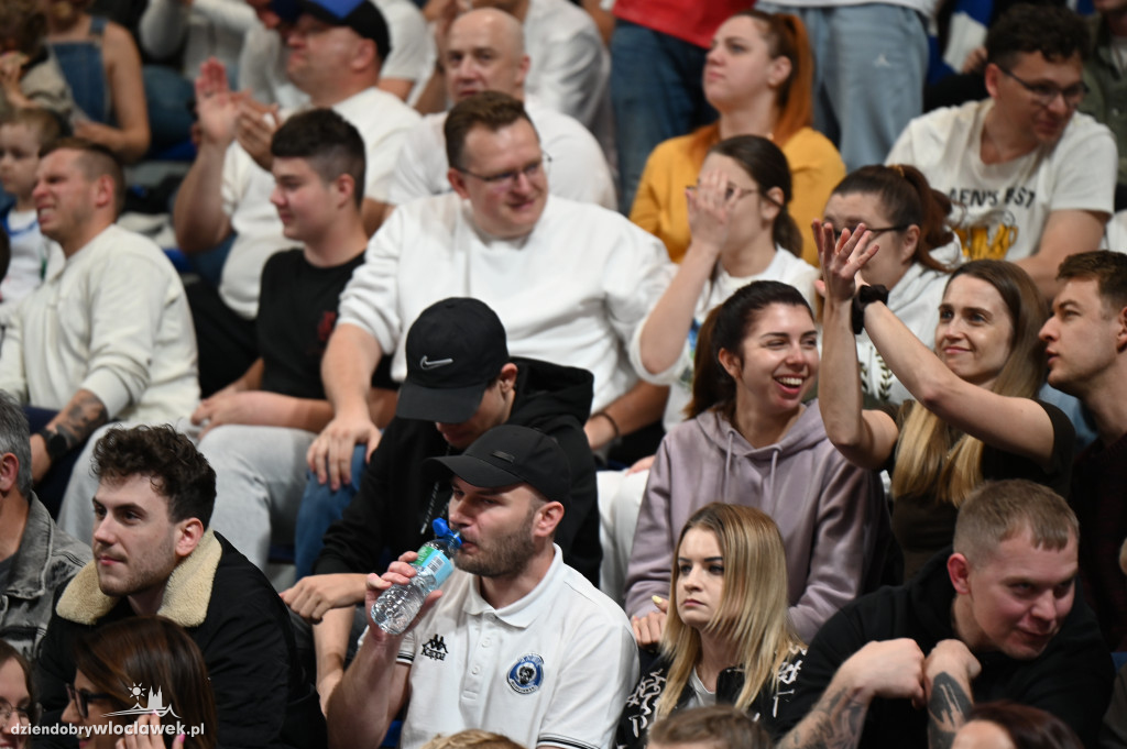 Kibice na meczu Anwil vs. Polski Cukier Toruń