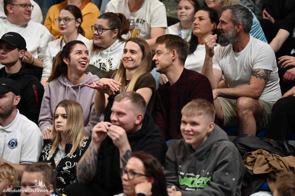 Kibice na meczu Anwil vs. Polski Cukier Toruń