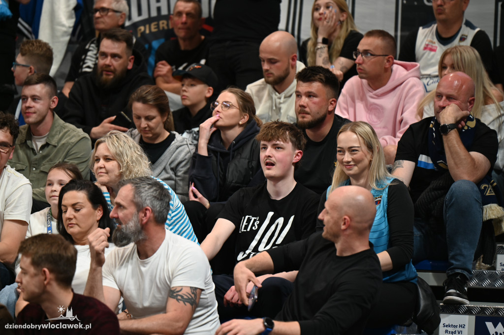 Kibice na meczu Anwil vs. Polski Cukier Toruń