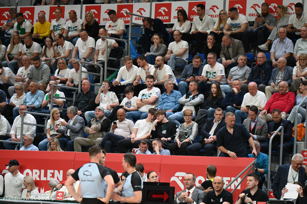 Kibice na meczu Anwil vs. Polski Cukier Toruń