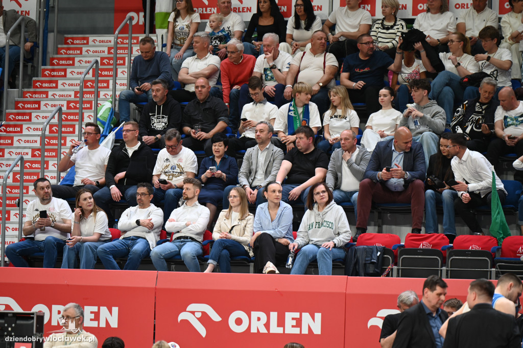 Kibice na meczu Anwil vs. Polski Cukier Toruń