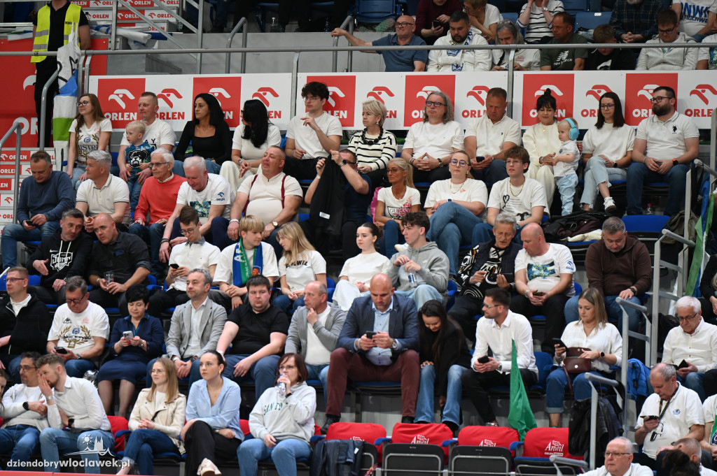 Kibice na meczu Anwil vs. Polski Cukier Toruń