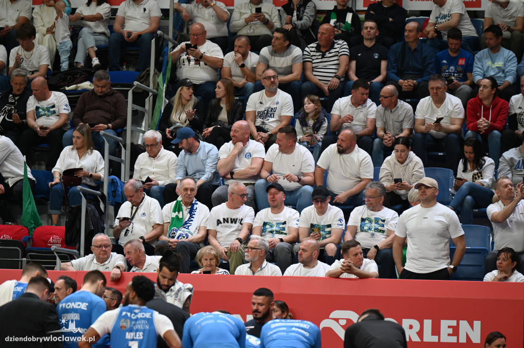 Kibice na meczu Anwil vs. Polski Cukier Toruń