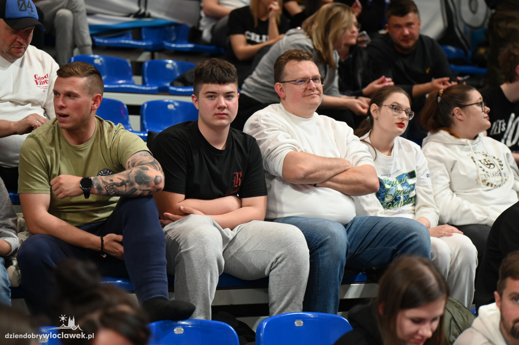 Kibice na meczu Anwil vs. Polski Cukier Toruń