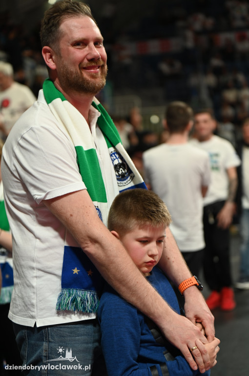 Kibice na meczu Anwil vs. Polski Cukier Toruń