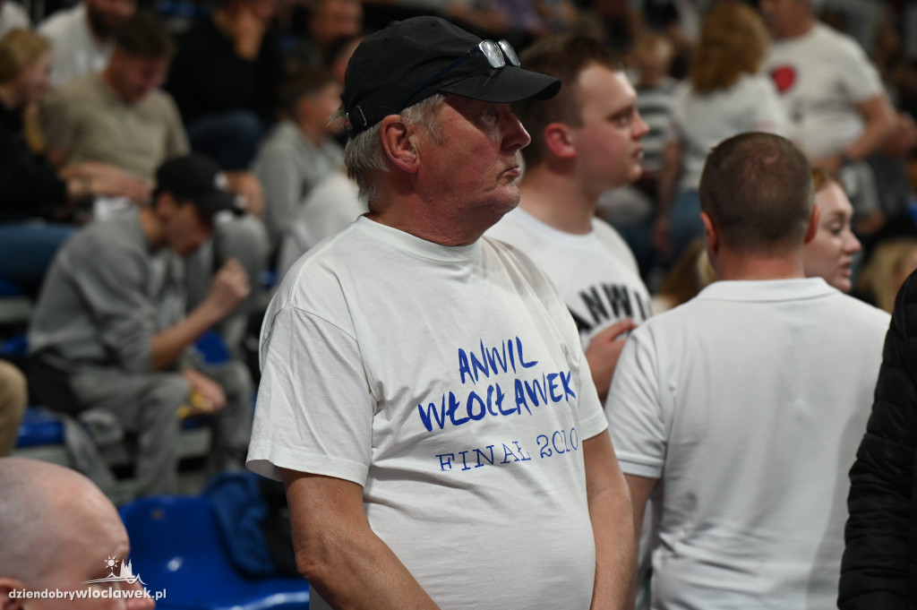 Kibice na meczu Anwil vs. Polski Cukier Toruń