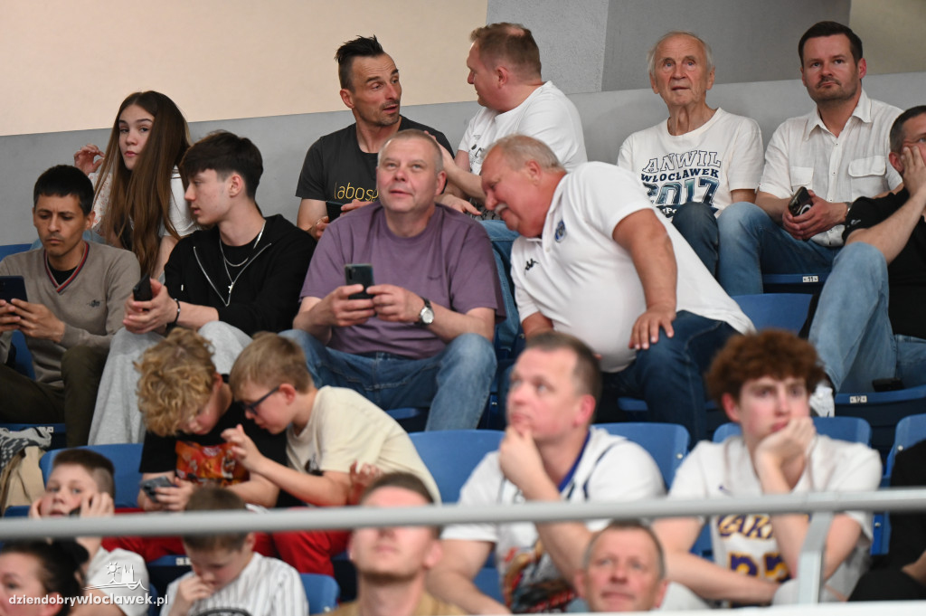 Kibice na meczu Anwil vs. Polski Cukier Toruń