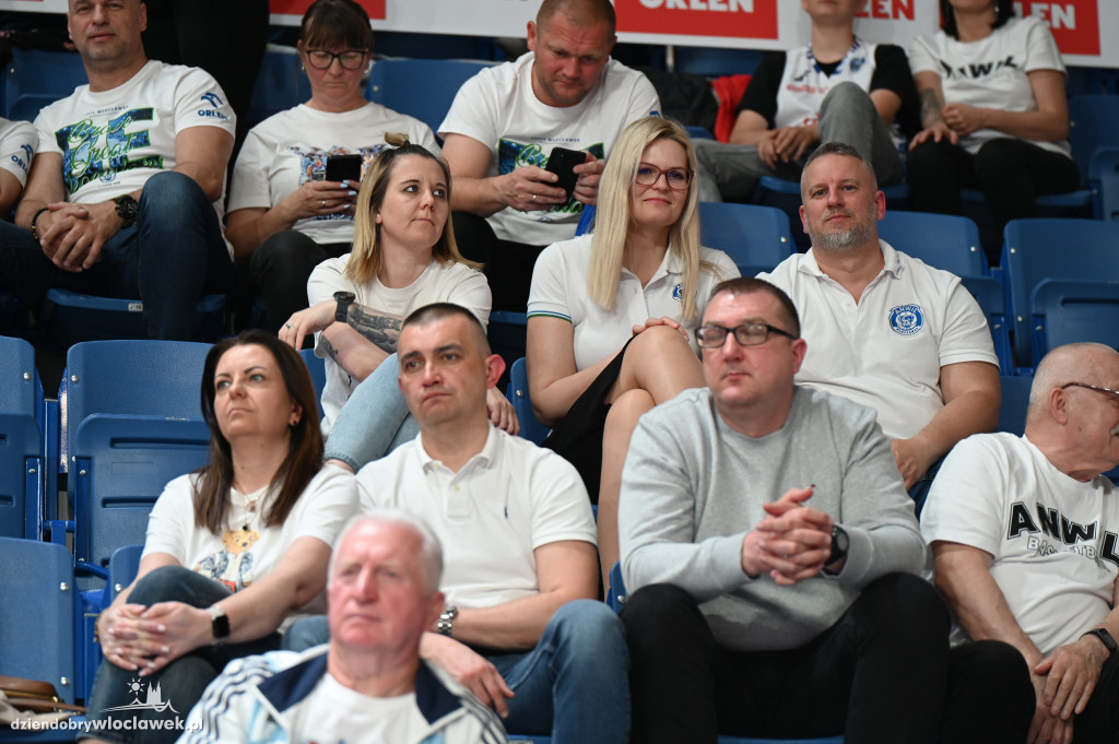 Kibice na meczu Anwil vs. Polski Cukier Toruń