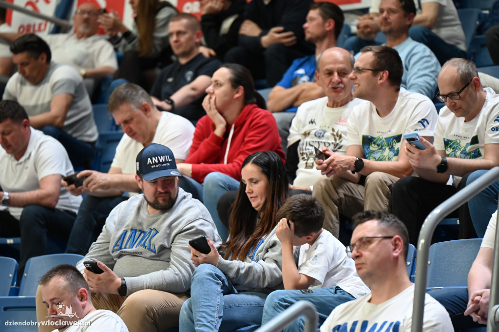Kibice na meczu Anwil vs. Polski Cukier Toruń