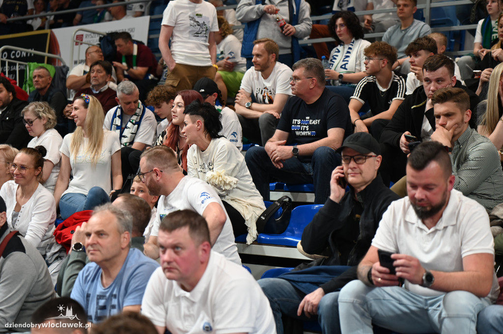 Kibice na meczu Anwil vs. Polski Cukier Toruń