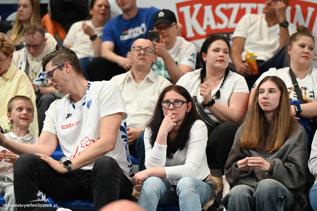 Kibice na meczu Anwil vs. Polski Cukier Toruń