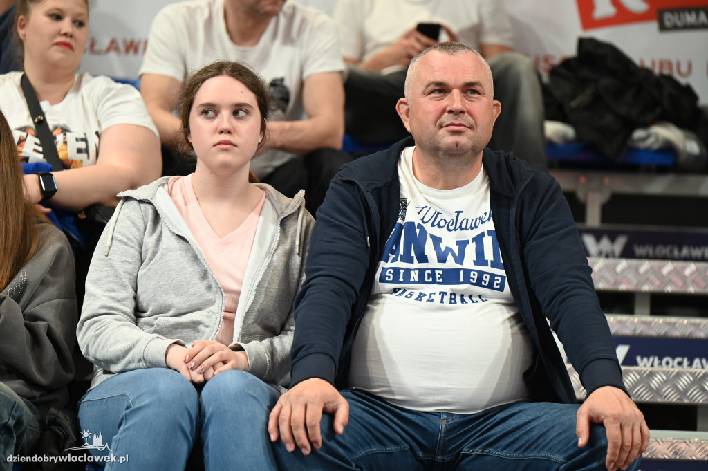 Kibice na meczu Anwil vs. Polski Cukier Toruń