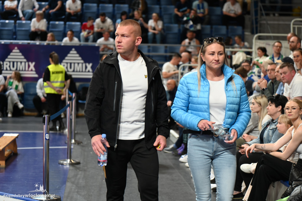 Kibice na meczu Anwil vs. Polski Cukier Toruń