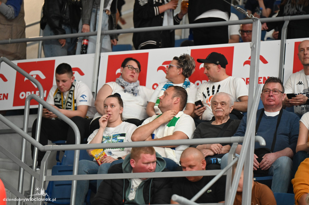 Kibice na meczu Anwil vs. Polski Cukier Toruń