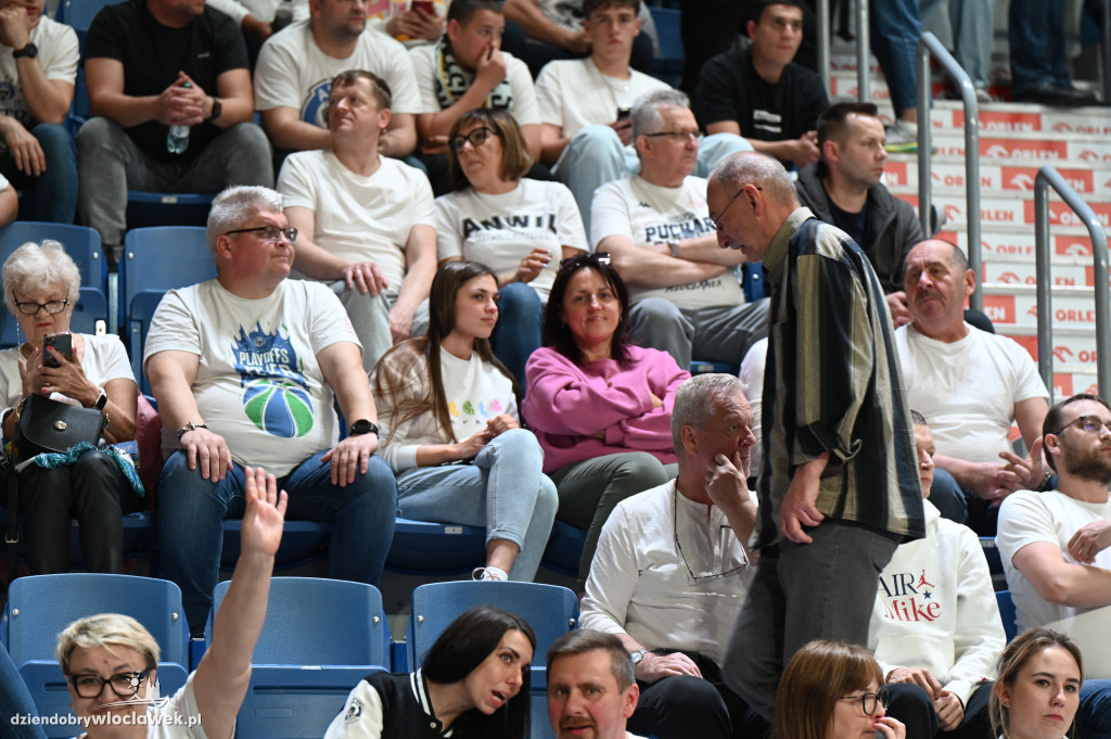 Kibice na meczu Anwil vs. Polski Cukier Toruń