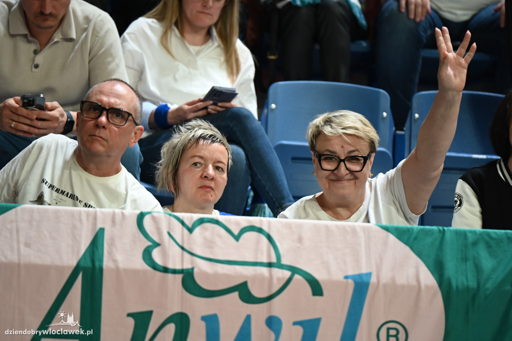 Kibice na meczu Anwil vs. Polski Cukier Toruń