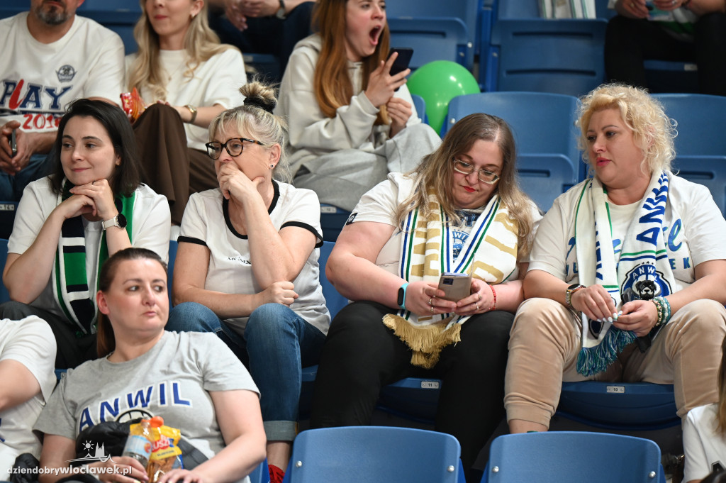 Kibice na meczu Anwil vs. Polski Cukier Toruń