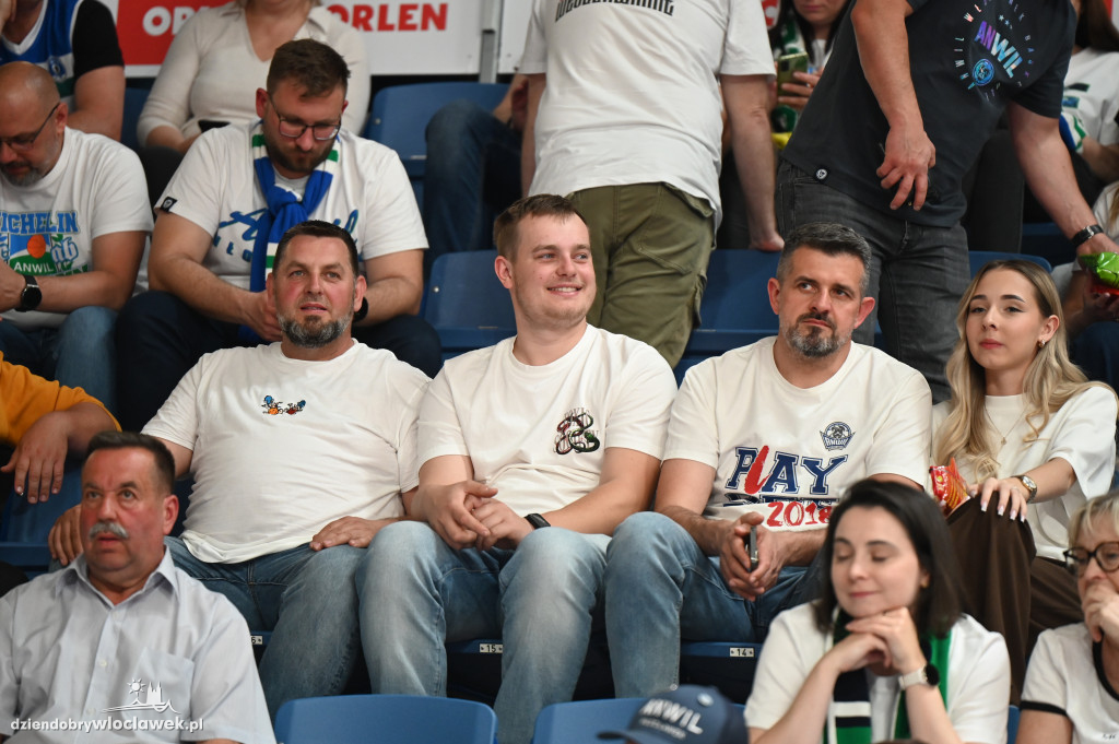 Kibice na meczu Anwil vs. Polski Cukier Toruń