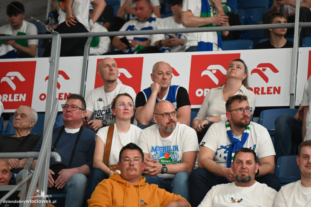 Kibice na meczu Anwil vs. Polski Cukier Toruń