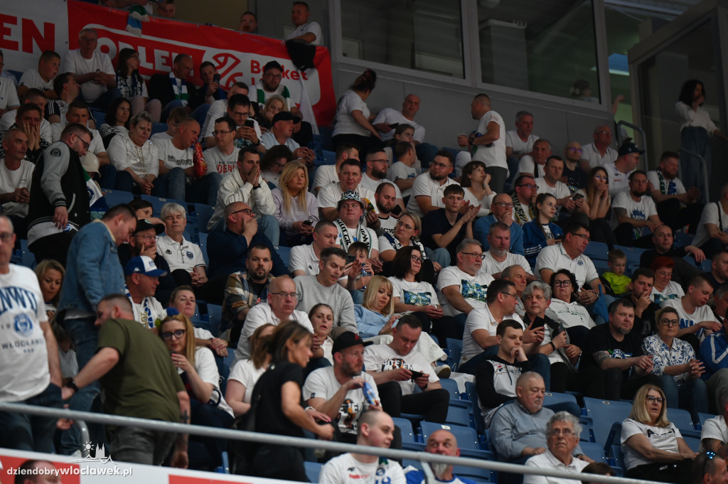 Kibice na meczu Anwil vs. Polski Cukier Toruń