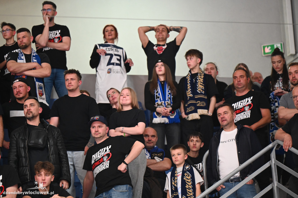 Kibice na meczu Anwil vs. Polski Cukier Toruń