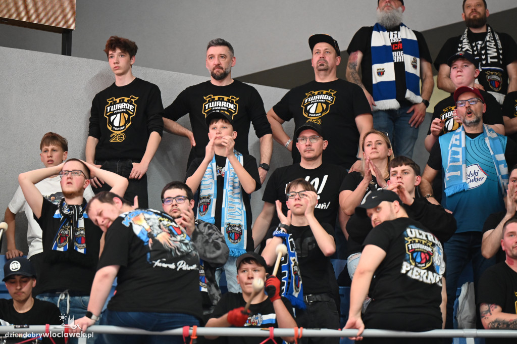 Kibice na meczu Anwil vs. Polski Cukier Toruń