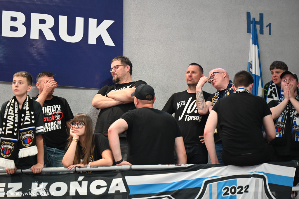 Kibice na meczu Anwil vs. Polski Cukier Toruń