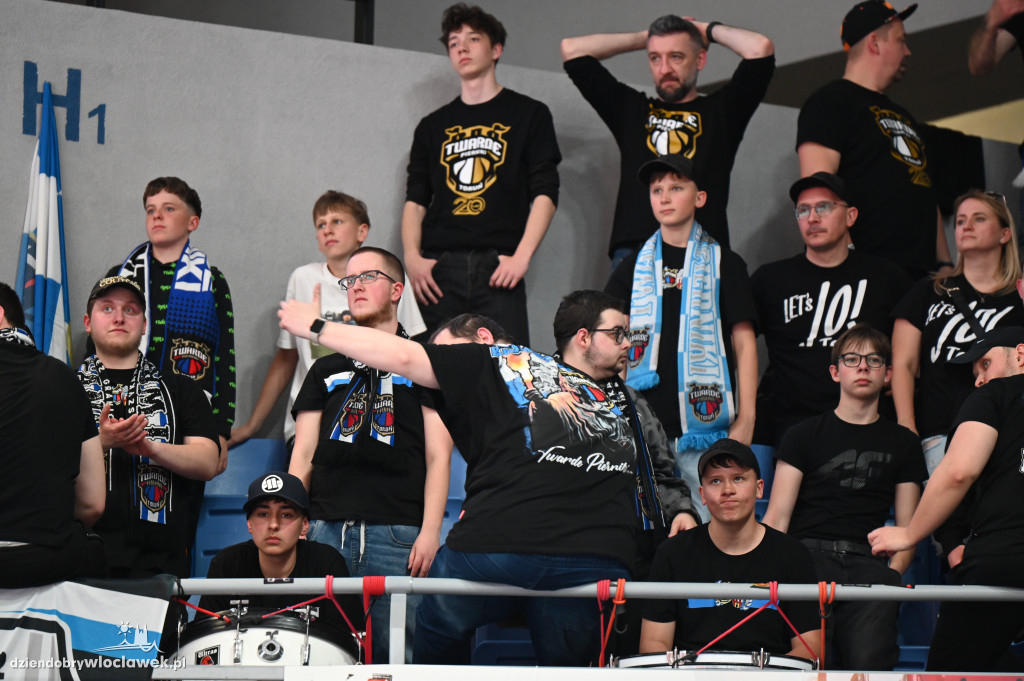 Kibice na meczu Anwil vs. Polski Cukier Toruń