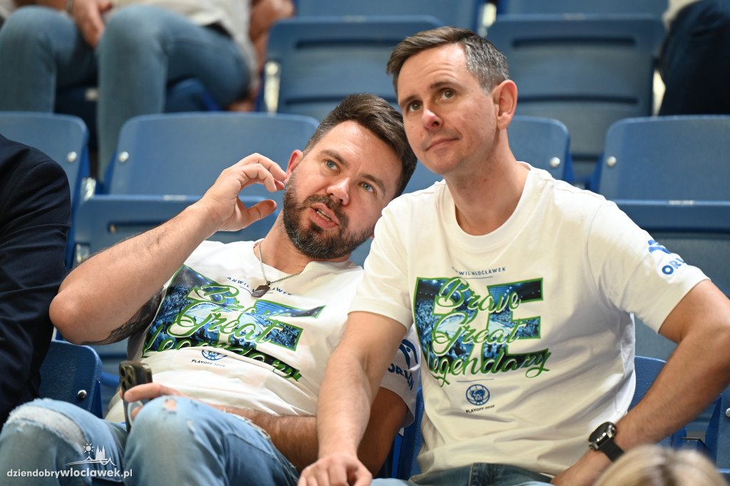 Kibice na meczu Anwil vs. Polski Cukier Toruń