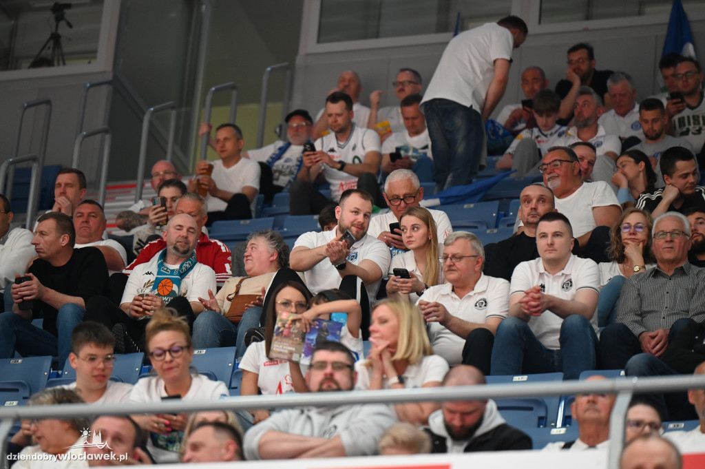 Kibice na meczu Anwil vs. Polski Cukier Toruń