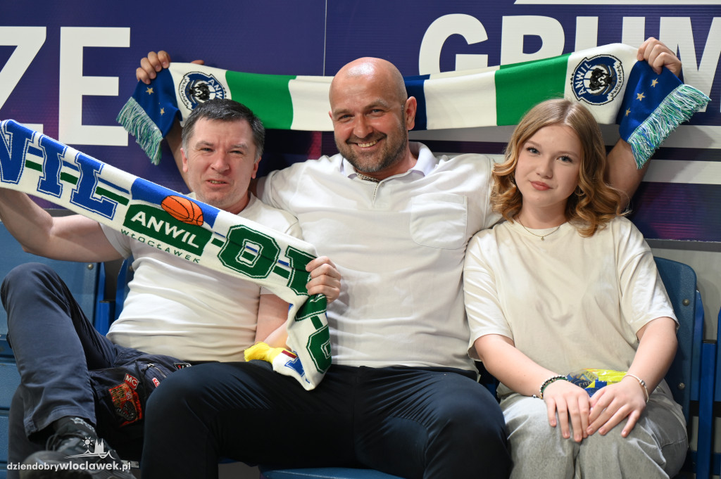Kibice na meczu Anwil vs. Polski Cukier Toruń