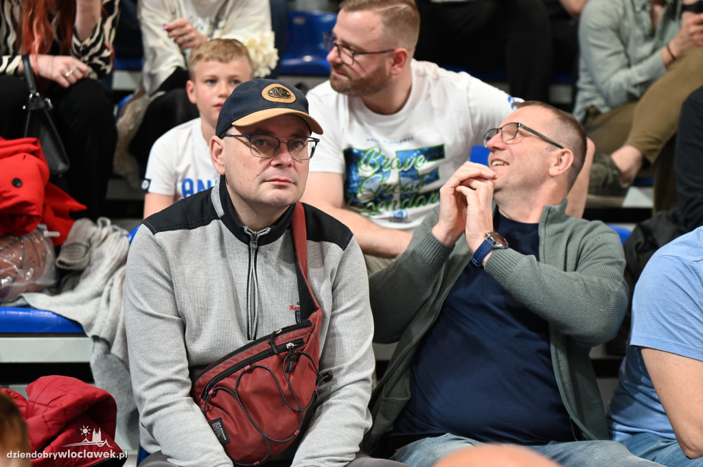 Kibice na meczu Anwil vs. Polski Cukier Toruń
