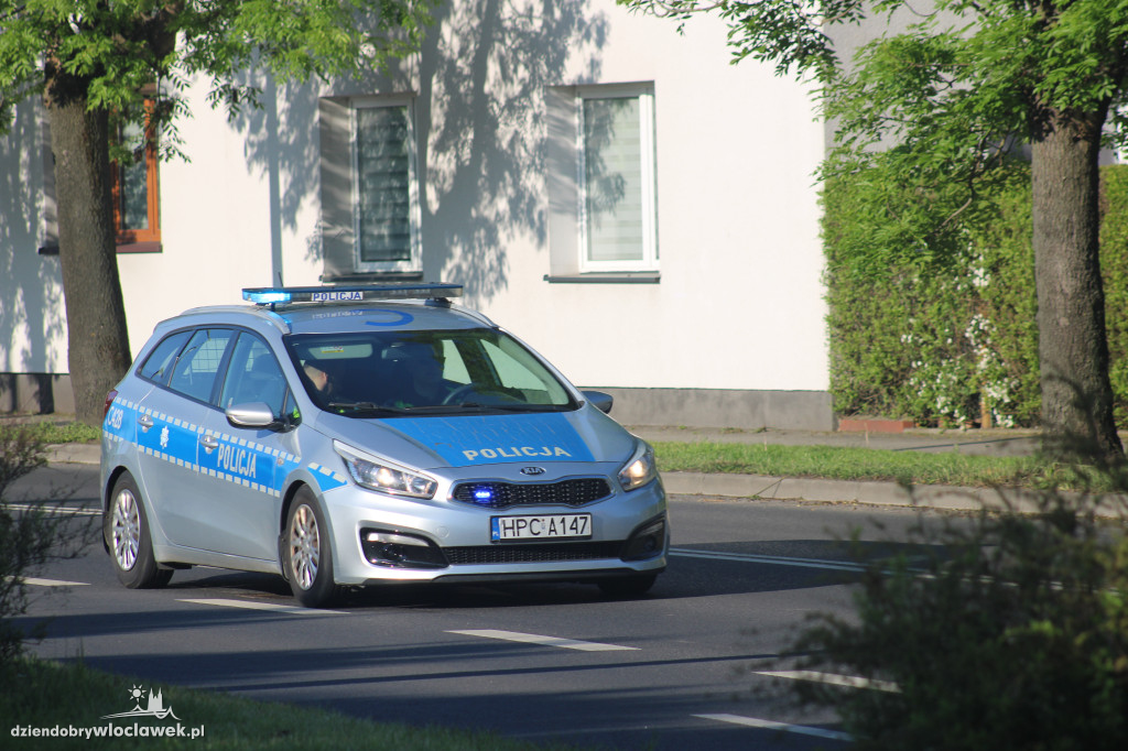 Wypadek na skrzyżowaniu Okrężna - Stodólna