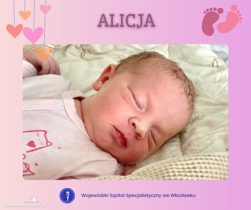 Noworodki z włocławskiego szpitala