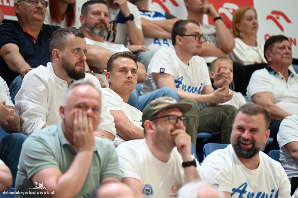 Kibice na meczu Anwil Włocławek vs. Legia Warszawa